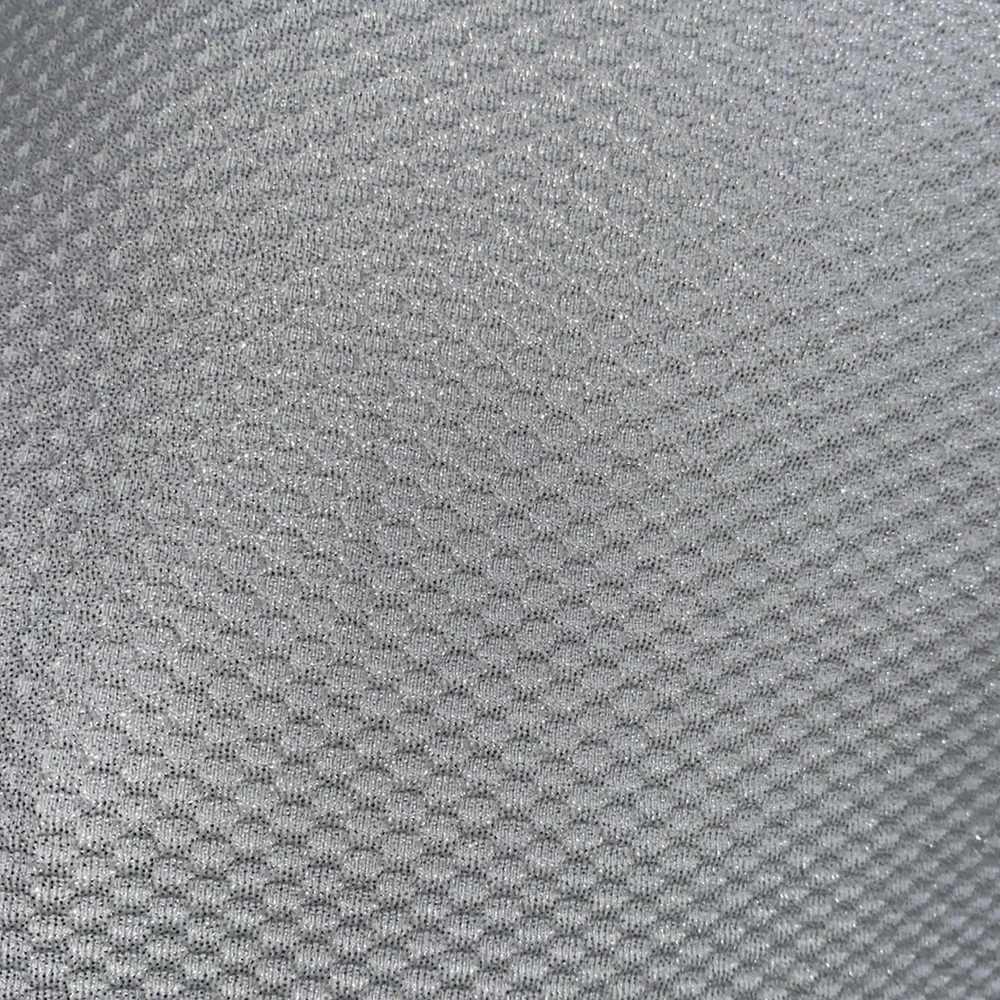 Beach Riot Sport Piper Legging Silver Shine Waffle Size Large